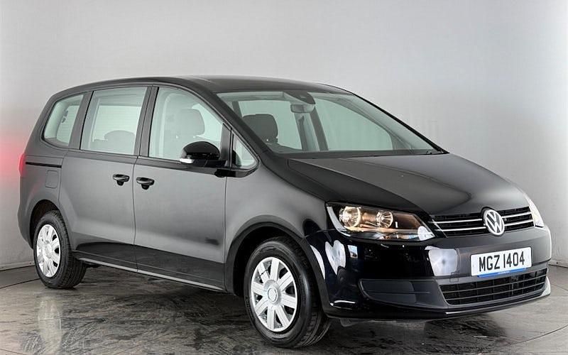 Used VW Sharan S 150 HP (110 kW) 2019 Black MPV