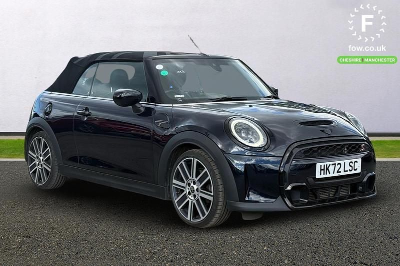 Blue/black Used 2022 Mini Cooper S Cabriolet Comfort Cabriolet | £21,799 (Fair price) - Image 1/4