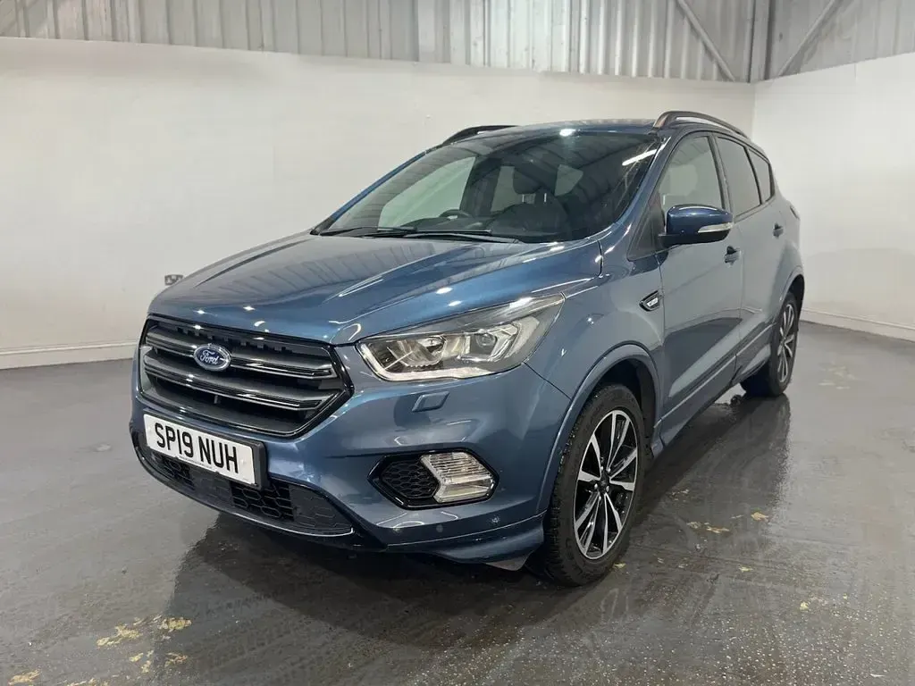 Used Ford Kuga ST-Line 150 HP (110 kW) 2019 Blue SUV