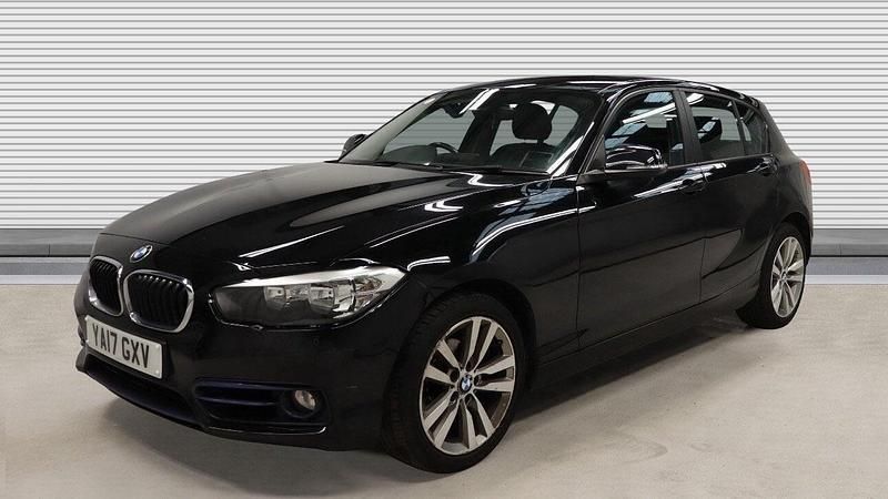 Black Used 2017 BMW 118 Sport Line Hatchback | £8,490 (Good price) - Image 1/4