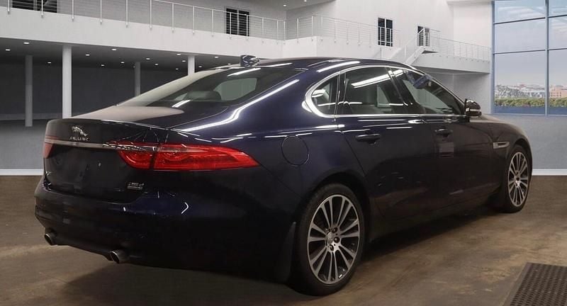 Used Jaguar XF Portfolio 2018 Blue Sedan