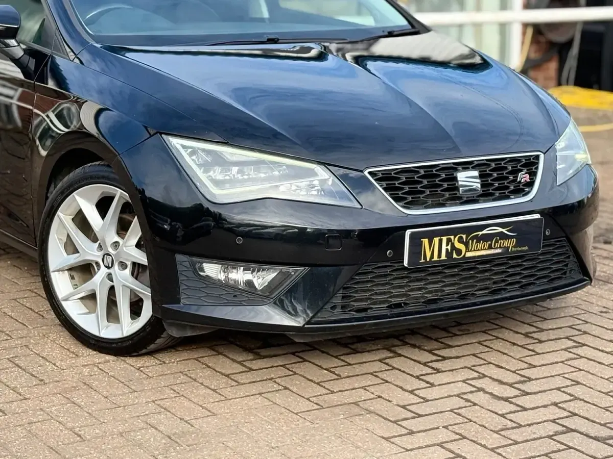 Used Seat Leon FR 150 HP (110 kW) 2016 Black Hatchback