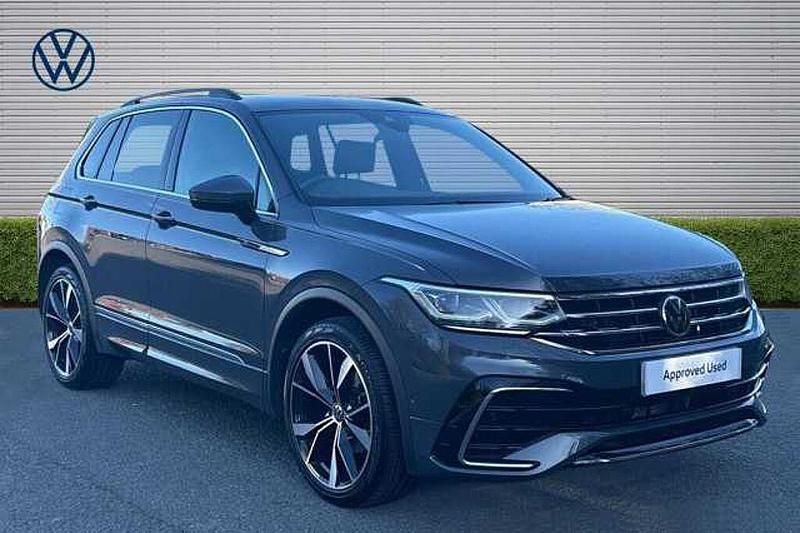 Used VW Tiguan R-line 150 HP (110 kW) 2023 Dolphin grey metallic SUV