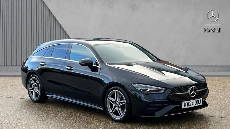 Cosmos black metallic Used 2024 Mercedes 180 Executive Sedan | £25,799 (Fair price) - Image 1/4