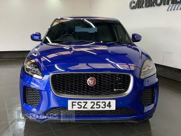 Used Jaguar E-Pace R-Dynamic 180 HP (132 kW) 2018 Blue SUV