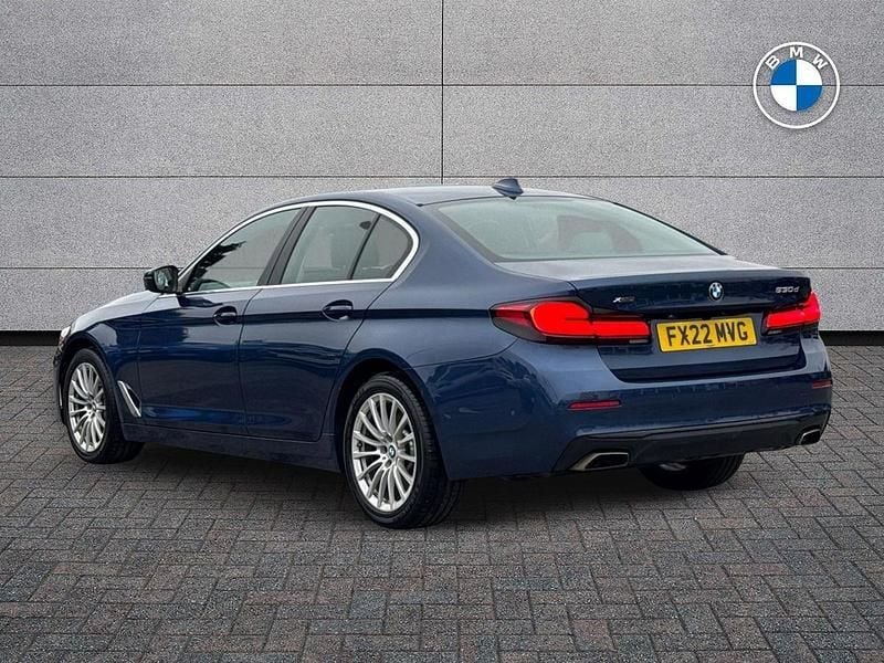 Used BMW 530 2022 Blue Sedan