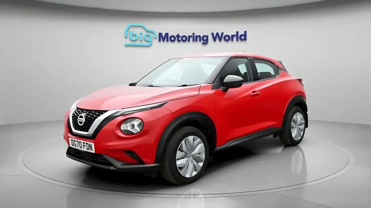 Used Nissan Juke Acenta 114 HP (83 kW) 2021 Red SUV