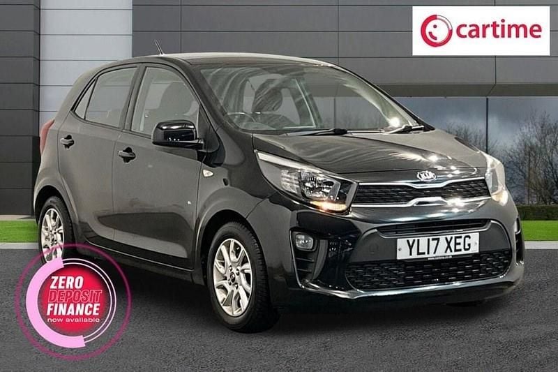 Used Kia Picanto 66 HP (48 kW) 2017 Black Hatchback