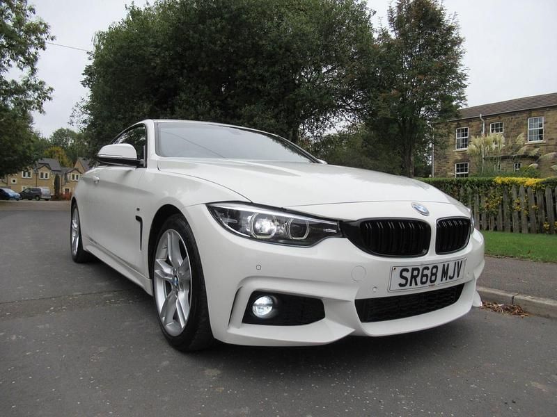 White Used 2018 BMW 420 M Sport Coupe | £15,995 (Fair price) - Image 1/4
