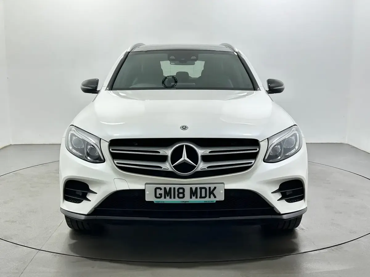 Used Mercedes GLC250 AMG line 204 HP (150 kW) 2018 White SUV