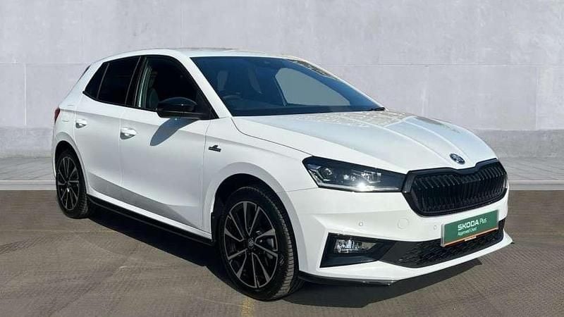 Moon white Used 2025 Skoda Fabia Monte Carlo Hatchback | £21,950 (A bit pricey) - Image 1/4