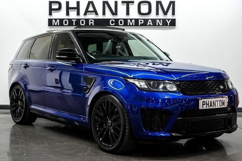Blue Used 2016 Land Rover Range Rover Sport SVR SUV | £31,250 (Expensive) - Image 1/1