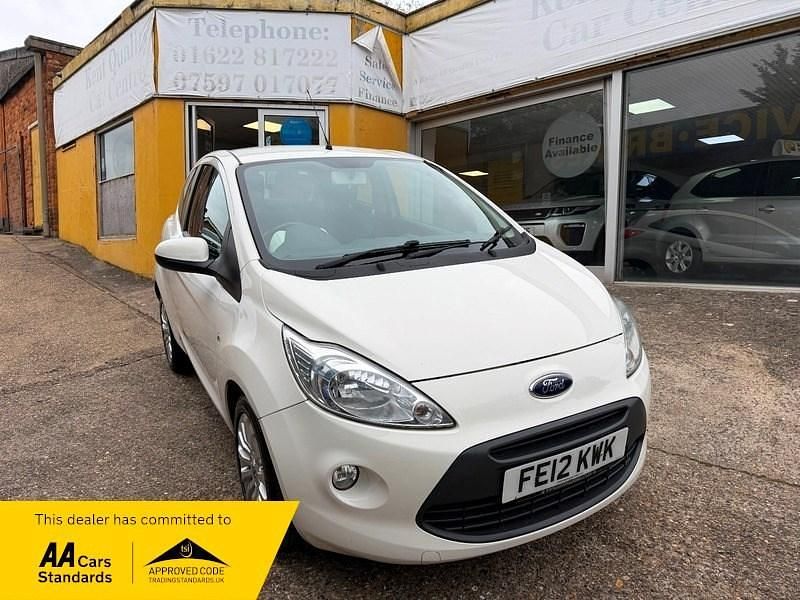 Used Ford Ka Zetec 69 HP (50 kW) 2012 White Hatchback