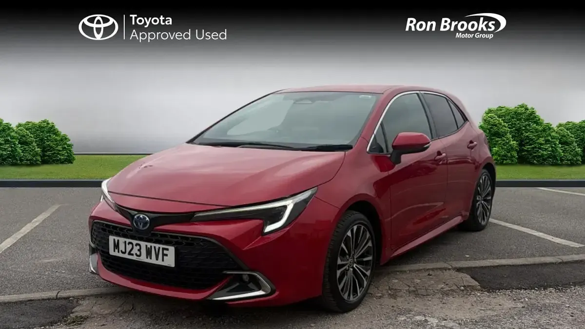 Used Toyota Corolla Design 2023 Red Hatchback