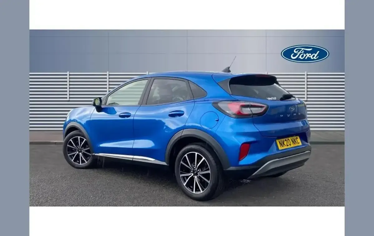 Used Ford Puma Titanium 155 HP (114 kW) 2020 Blue SUV