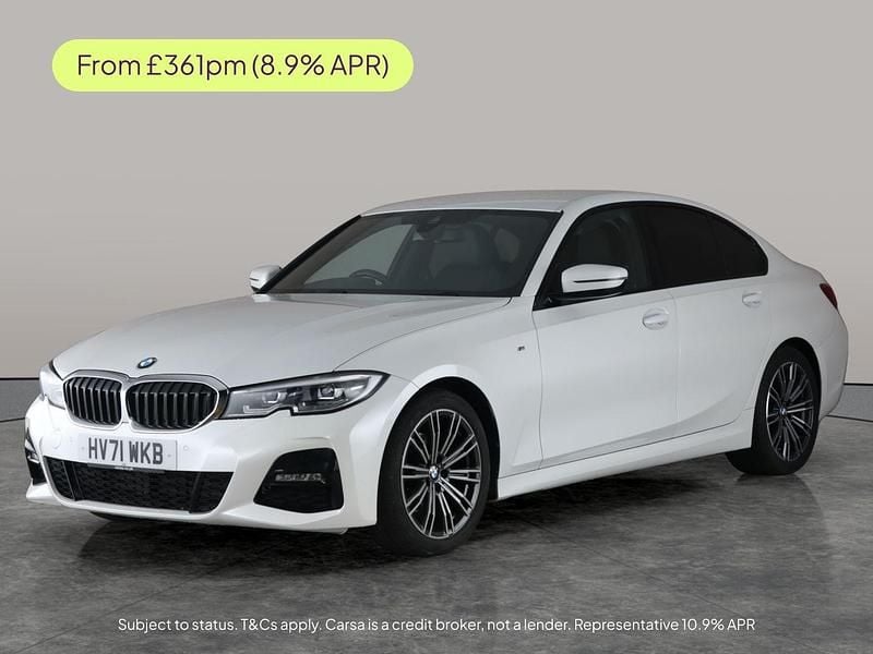 White Used 2021 BMW 320 M Sport Sedan | £23,305 (Good price) - Image 1/3