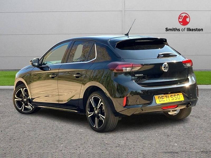 Used Vauxhall Corsa Edition 99 HP (72 kW) 2021 Black Hatchback