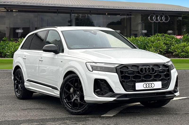White New 2025 Audi Q7 Black Edition SUV | £69,100 (Super price) - Image 1/4