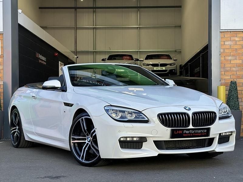 Used BMW 640 Cabriolet M Sport 313 HP (230 kW) 2018 White Cabriolet