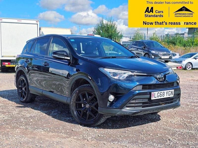 Blue Used 2018 Toyota RAV4 SUV | £13,488 (Super price) - Image 1/4