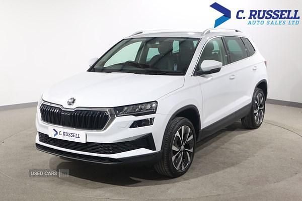 Used Skoda Karoq SE L 150 HP (110 kW) 2023 White SUV