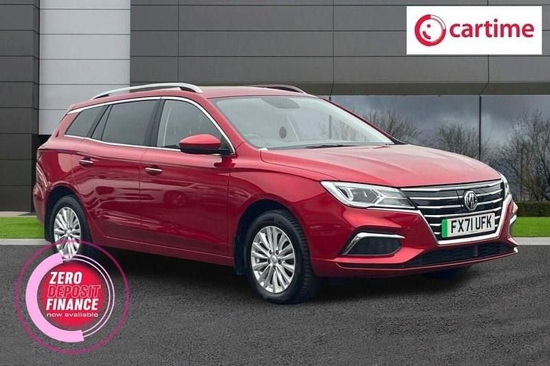 Red Used 2021 MG MG5 EV Exclusive Estate | £10,500 (Fair price) - Image 1/4