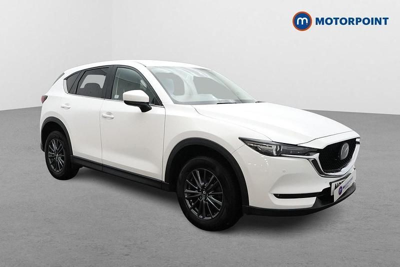 White Used 2021 Mazda CX-5 SUV | £17,899 (Fair price) - Image 1/4