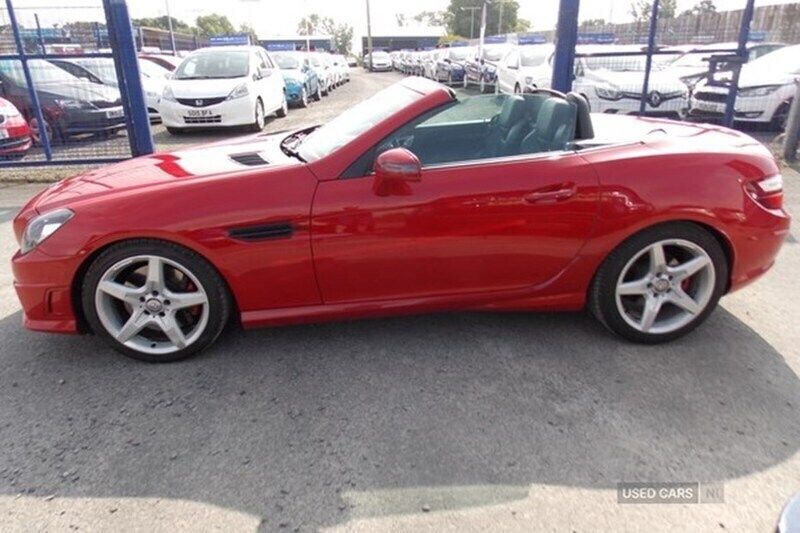 Red Used 2012 Mercedes SLK200 AMG Cabriolet | £8,995 (Fair price) - Image 1/1