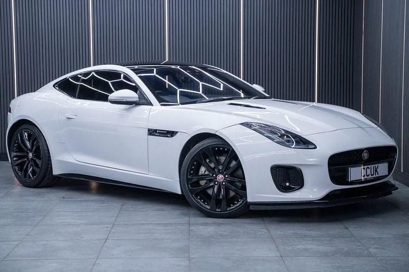 Used Jaguar F-Type R-Dynamic 300 HP (220 kW) 2018 White Coupe
