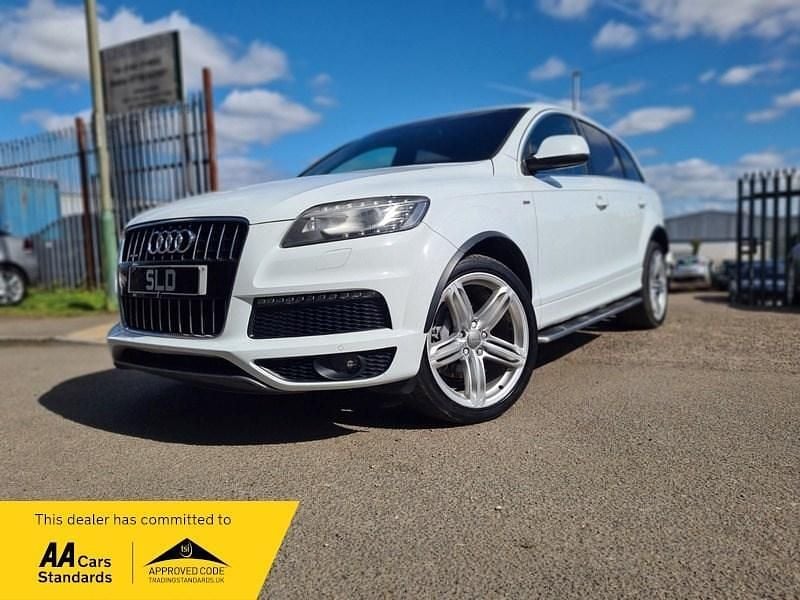 Used Audi Q7 S-line plus 245 HP (180 kW) 2014 White SUV