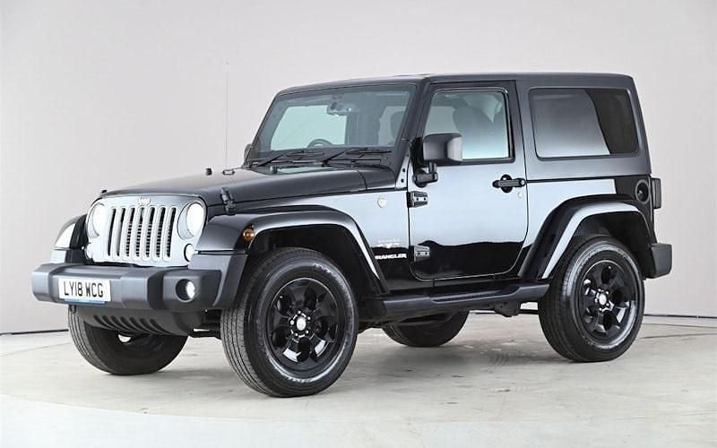 Usado Jeep Wrangler Sahara 200 HP (147 kW) 2018 Preto SUV