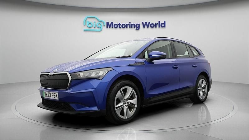Used Skoda Enyaq iV ecoSuite 150 kW (204 HP) 2023 Blue SUV