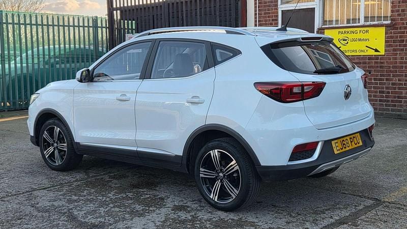 Used MG ZS Exclusive 106 HP (77 kW) 2018 White SUV