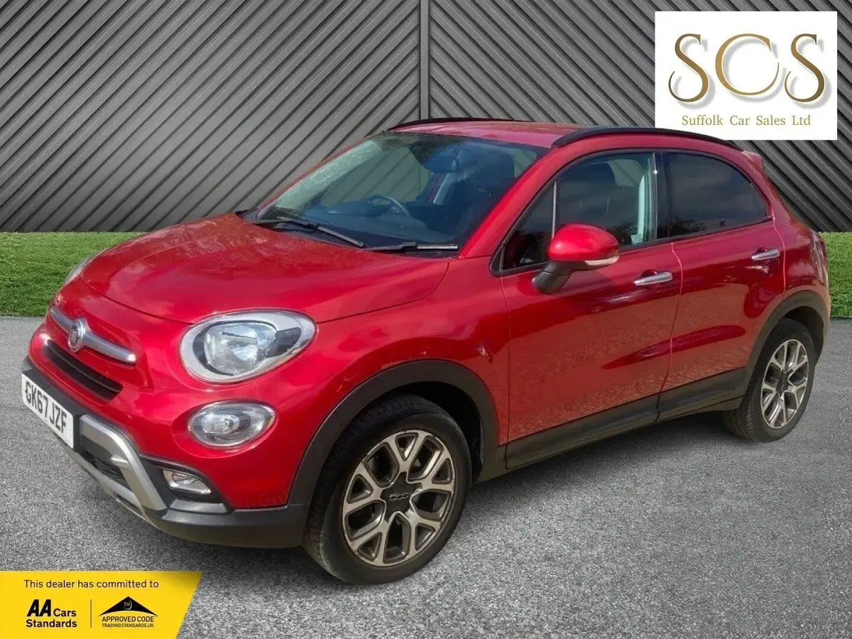 Used Fiat 500X Cross 140 HP (102 kW) 2017 Red SUV