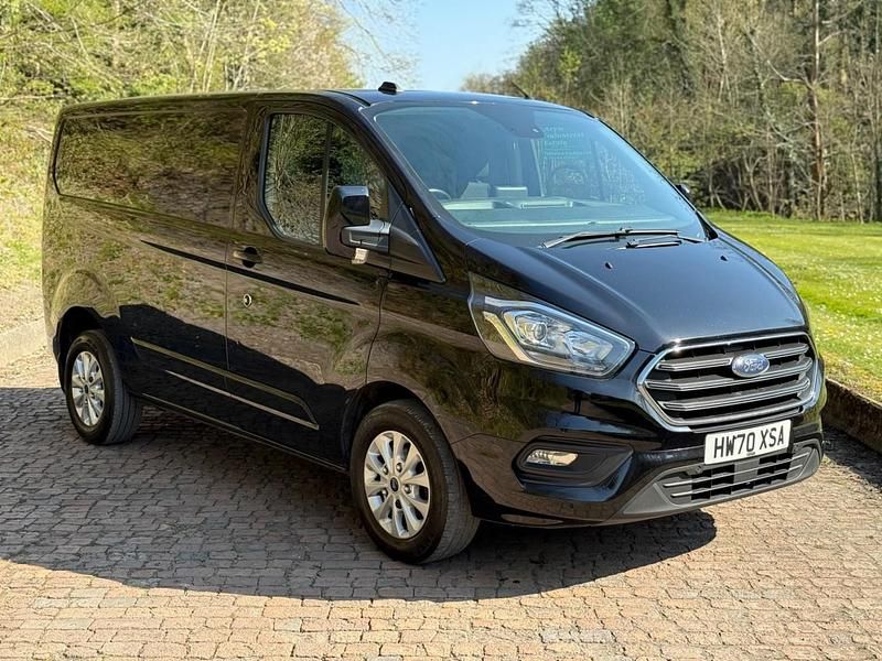 Used Ford Transit Custom Limited 130 HP (95 kW) 2020 Black Van