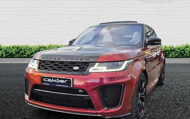 Used Land Rover Range Rover Sport SVR 575 HP (422 kW) 2019 Red SUV