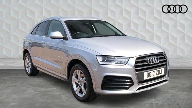 Silver Used 2017 Audi Q3 Sport SUV | £13,850 (Fair price) - Image 1/4