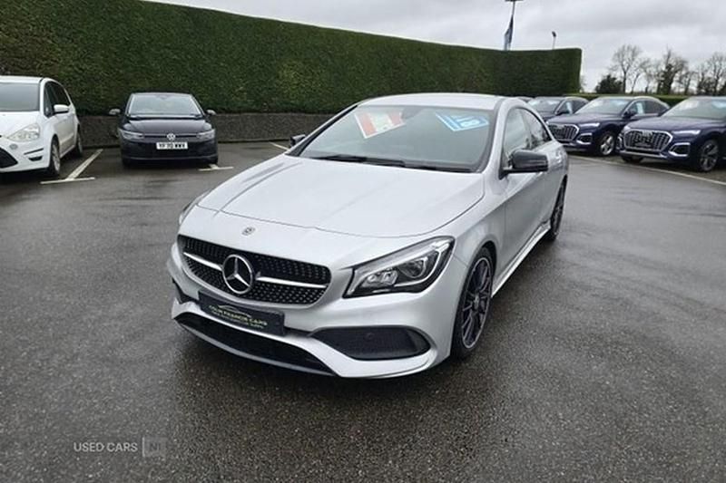Used Mercedes CLA220 AMG line 2018 Silver Sedan
