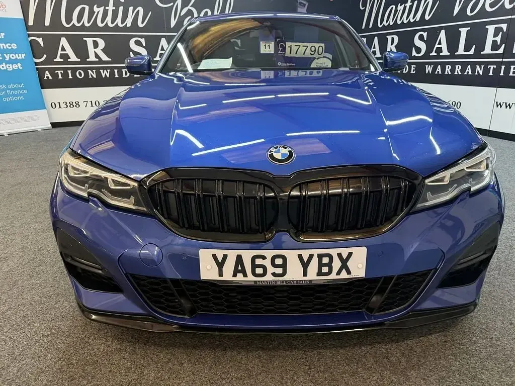 Used BMW 320 M Sport 188 HP (138 kW) 2019 Blue Sedan