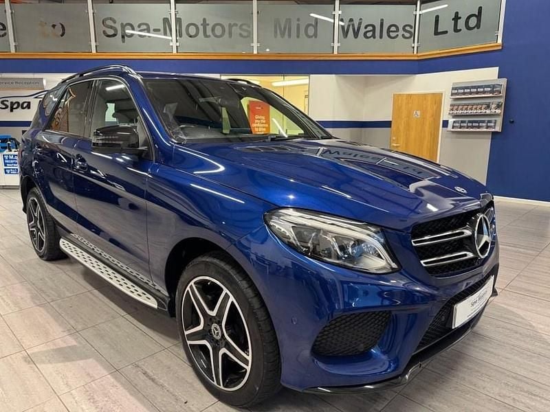 Blue Used 2018 Mercedes GLE350 AMG SUV | £22,490 (Fair price) - Image 1/4