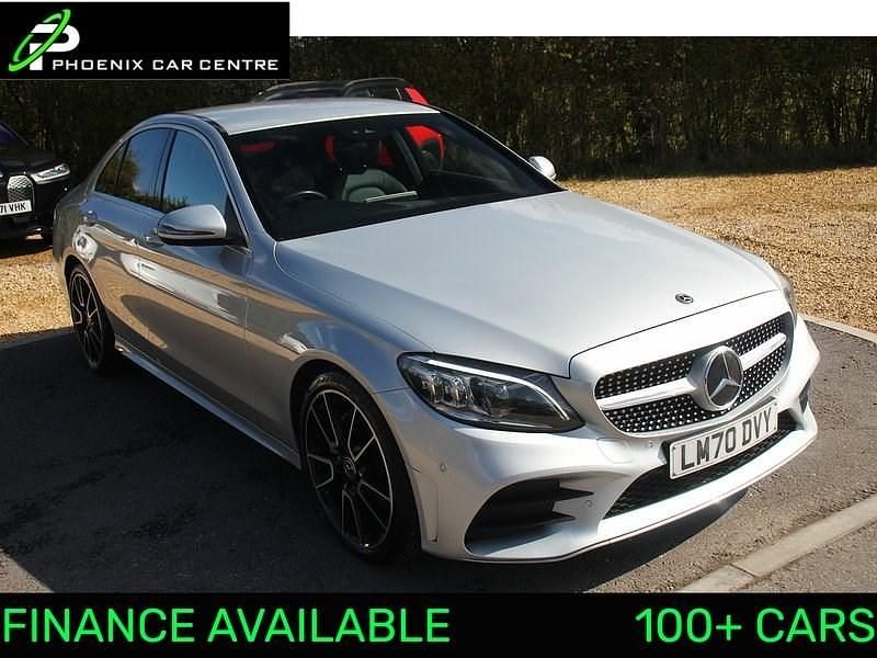 Used Mercedes C220 AMG line 2020 Silver Sedan