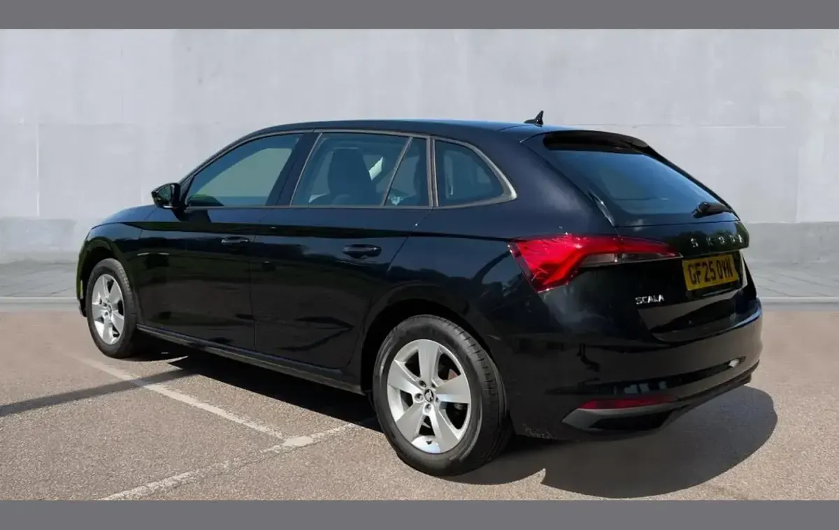 Used Skoda Scala SE 116 HP (85 kW) 2025 Black magic Hatchback