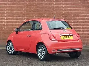 Used Fiat 500 Lounge 69 HP (50 kW) 2018 Pink Hatchback