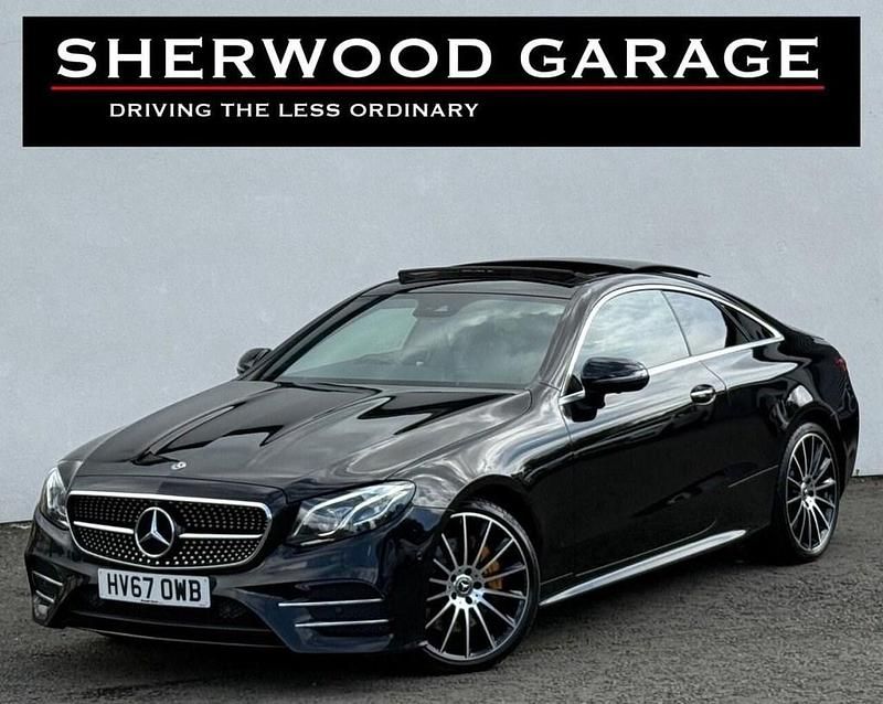 Black Used 2017 Mercedes E400 AMG line Coupe | £22,490 (A bit pricey) - Image 1/4