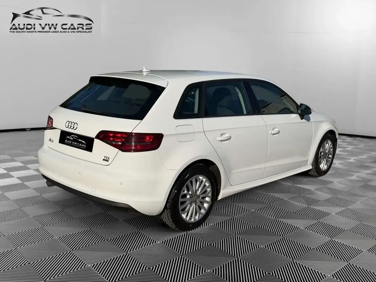 Used Audi A3 2016 White Hatchback