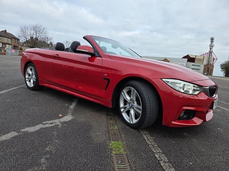 Red Used 2015 BMW 435 M Sport Cabriolet | £11,950 (Fair price) - Image 1/4
