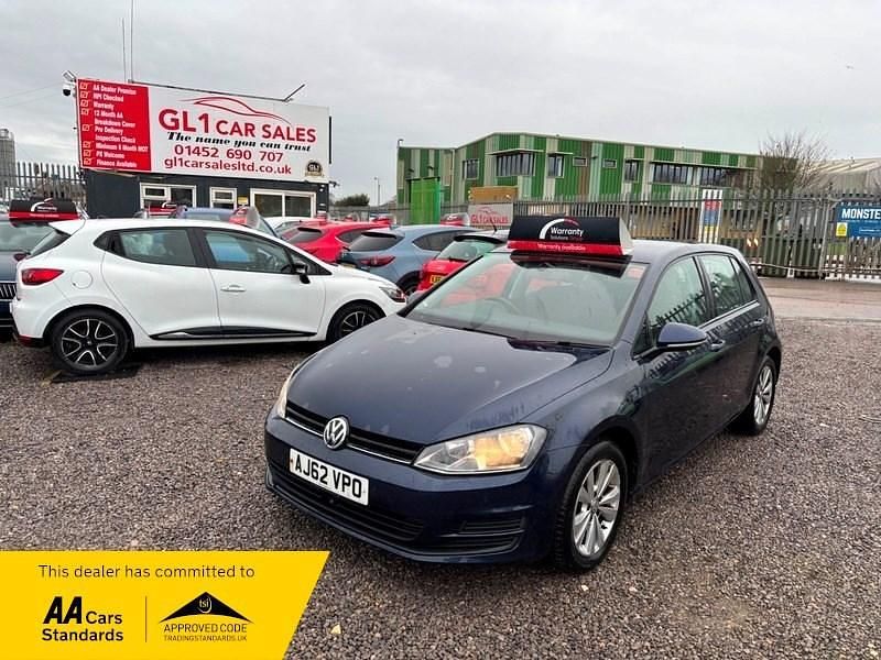 Blue Used 2013 VW Golf VII SE Hatchback | £5,910 (Fair price) - Image 1/4