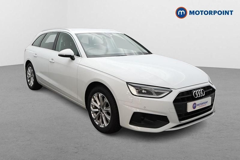 White Used 2021 Audi A4 Estate | £20,849 (Super price) - Image 1/4
