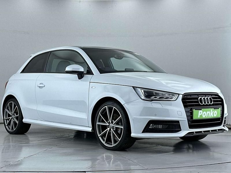 Used Audi A1 Black Edition 150 HP (110 kW) 2018 White Hatchback