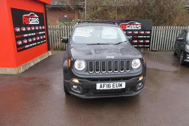 Black Used 2016 Jeep Renegade Longitude SUV | £5,995 (Fair price) - Image 1/1
